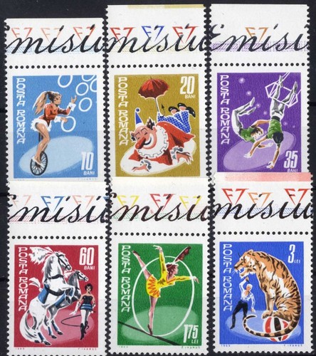 Romania 1969 circo