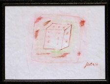 Tano FESTA, Senza Titolo (“Dado”), 1982, 50x70 cm., provenienza ARTEFIERA BELLO!