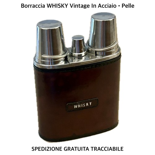 Fiashetta borraccia whisky - borraccia,