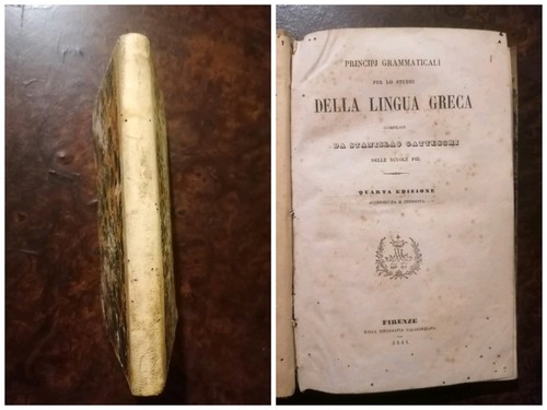Principj grammaticali per - principj, lo