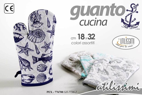 Guanto presina forno - da, cuore