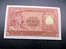 REPUBBLICA ITALIANA - 100 LIRE 24/12/1951 DI CRISTINA CAVALLARO PARISI - SPL+