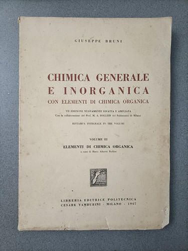 Chimica generale inorganica - chimica, e