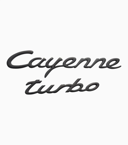 Porsche cayenne turbo scritta - cayenne,