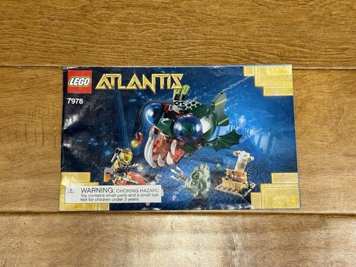 Lego 7978 atlantis libretto - lego,
