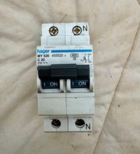 HAGER MY520 C20 INTERRUTTORE AUTOM MAGNETOTERMICO 4500A 2POLI 20A 400V NUOVO