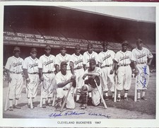 Negro Leagues autografato