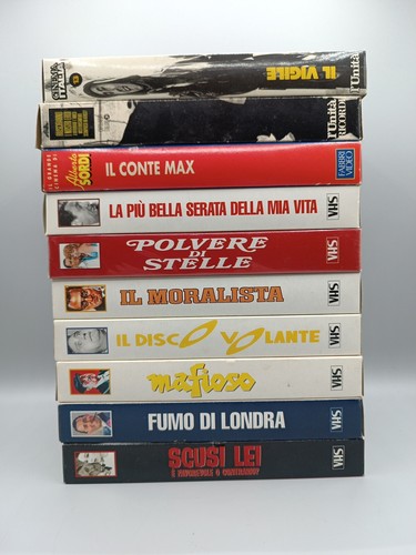 Lotto film vhs alberto - 10,