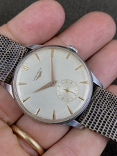 OROLOGIO UOMO LONGINES ANNI 60 CASSA ACCIAIO INOX QUADRANTE ORIGINALE CAL 12,68Z