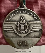 FIAT TORINO REPARTI SPECIALIZZATI GIL MEDAGLIA AERONAUTICA MARINA ESERCIZIO REGNO