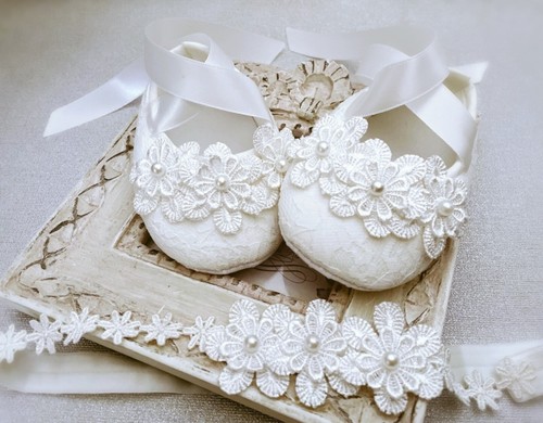 Scarpe battesimo bambina - , in