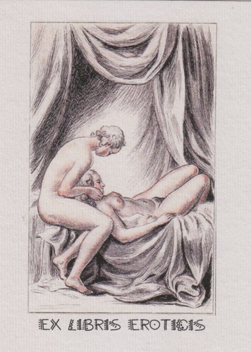 Libris bookplate erotico n - libris,