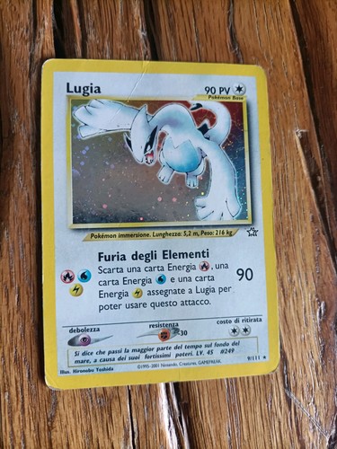 Lugia holo neo genesis - lugia,