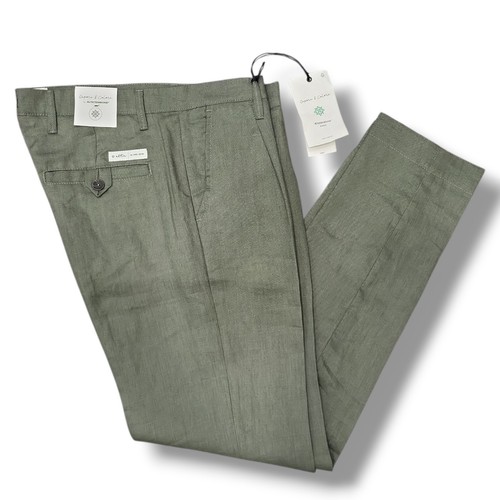 Pantalone uomo chino con pence - pantalone,