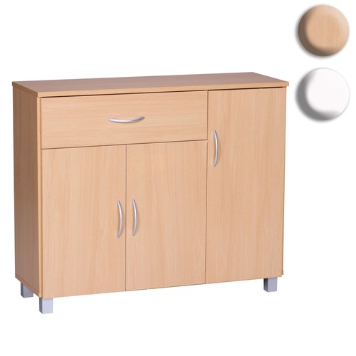 Finebuy credenza 90x75 - credenza, cm