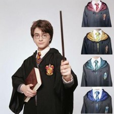 Mantello Harry Potter o Sciarpa o Cravatta Hogwarts Grifondoro Serpeverde 