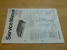 Technics SA-515 Manuale di