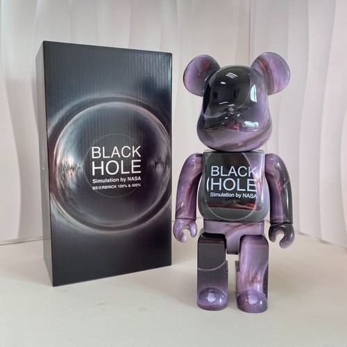 Bearbrick 400 buco nero cielo - buco,
