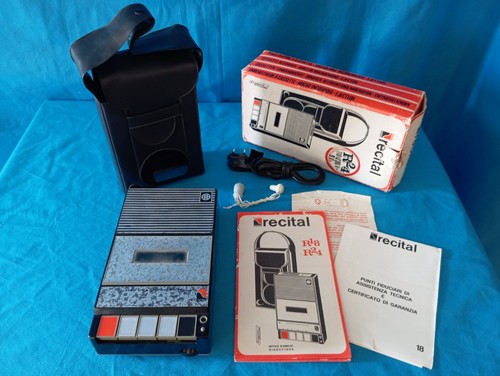 Registratore player cassette - player,