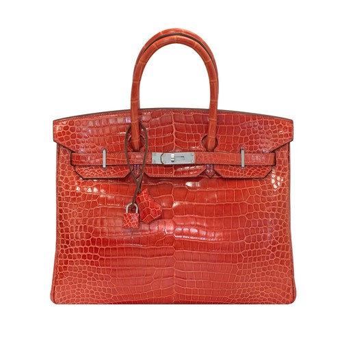 Hermes shiny porosus - hermes, crocodile