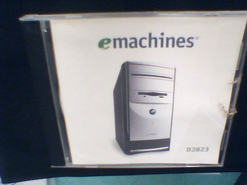 Emachines restore dvd version - restore,