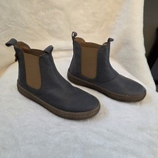 Stivali NATURINO FIGUS Chelsea casual in pelle grigia NAT27N taglia 32 (US Kids 13/1)