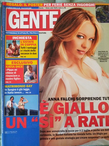 Settimanale gente 2005 anna - gente,