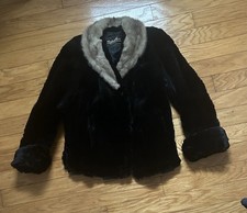 Giacca castoro e visone rasato