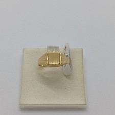 ANELLO DA UOMO SCUDO CHEVALIER  IN ORO GIALLO 18KT 2,6 GR. N.19 (8344)