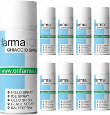 8 Bombolette Ghiaccio Spray