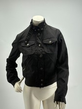 Woolrich – Giacca corta nera in nylon – Donna Taglia S