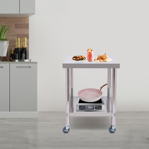 Tavolo acciaio inox 60x60 - in,
