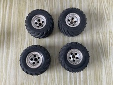 NIKKO GIG RC SUPER DICTATOR 18 SET X 4 RUOTE RICAMBIO Usate. Buono stato #7