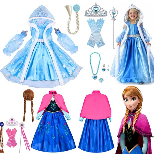 Costume principessa anna elsa - costume,