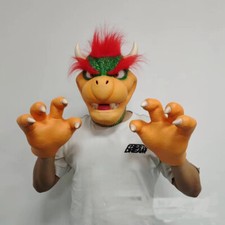 Cosplay Super Mario Bowser Maschere Artiglio Guanti Halloween Maschera Maschere Puntelli