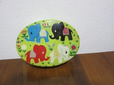 scatola in latta anni Sessanta caramelle PERUGINA con elefantini