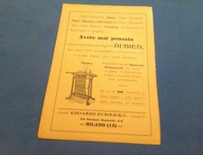 PUBBLICITA'  1928 EDOARDO