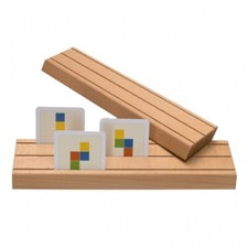 Porta Carte In Legno Massiccio