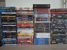 100 DVD e Blu-ray originali