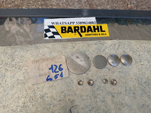 Fiat 126 kit tappi albero - tappi,