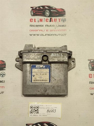 Centralina motore ecu - centralina,
