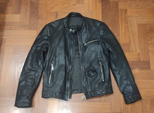 The Jack & Jackie Leathers biker 48 S stile schott perfecto brato sandro harley 