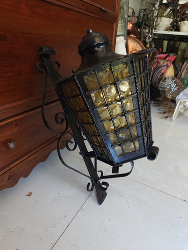 Lampada lanterna vintage - vintage, in