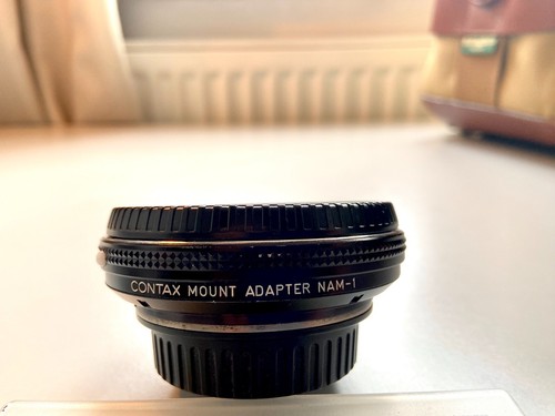 Adattatore attacco contax - attacco,