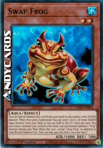 Swap frog - •, (rana