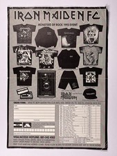 Iron Maiden Fan Club Flyer