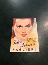 OPUSCOLO LIBRETTO PUBBLICITARIO - CREMA DI BELLEZZA FELCE AZZURRA PAGLIERI