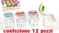 x Set 12 Pezzi Barattolo
