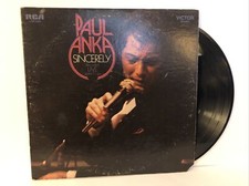 VG+ Paul Anka Sincerely Live