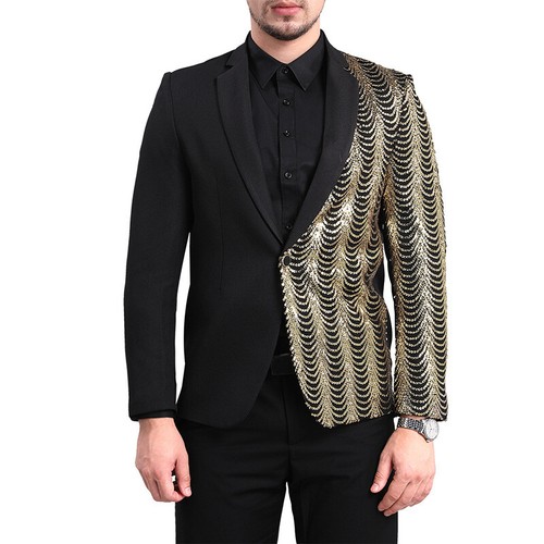 Uomo brillantini paillettes - uomo,